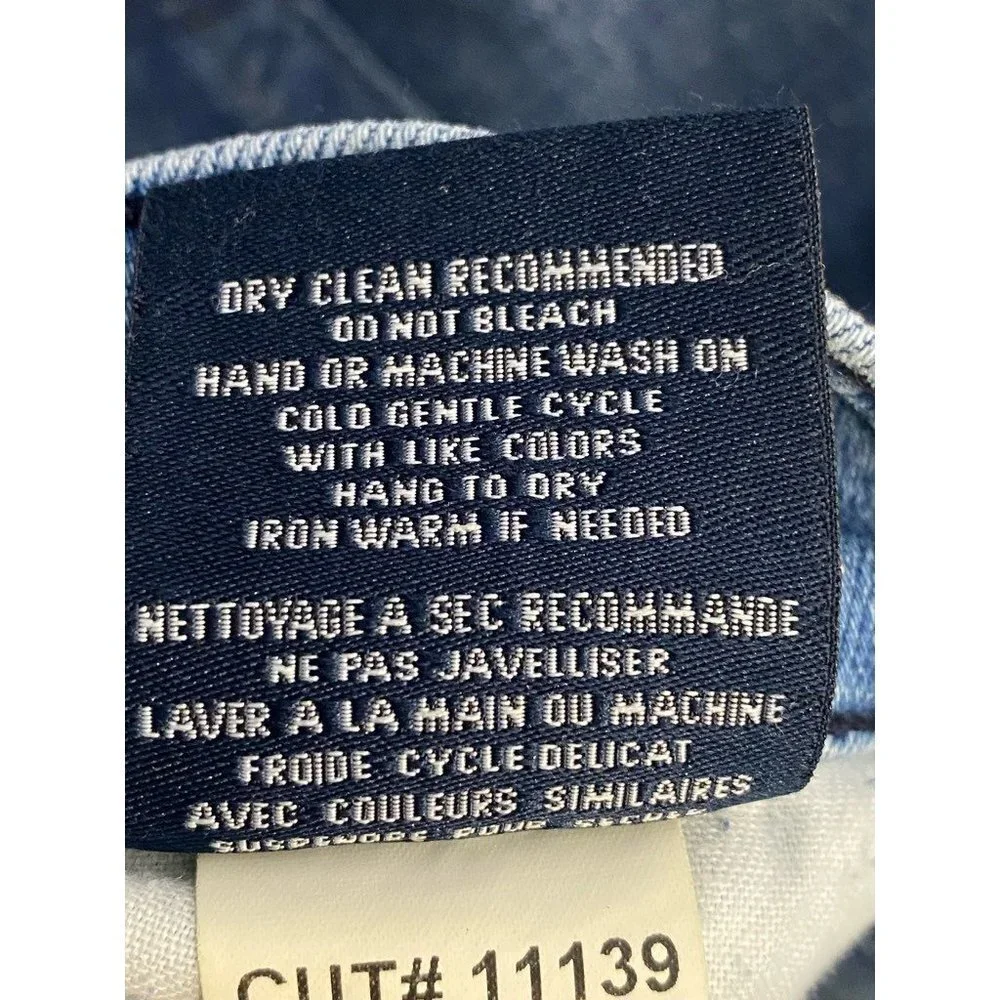 Fidelity Mens Torino Classic Straight Jeans Blue Stretch Light Wash Denim 34 New